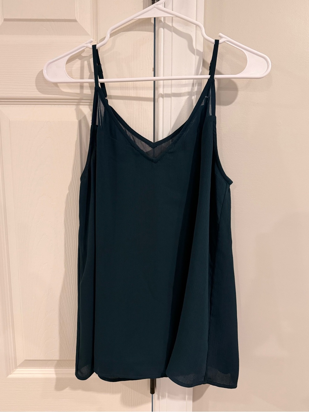 Sophie Rue Navy V-Neck Spaghetti Strap Cami Tank